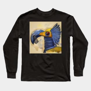 Portrait of a Mech Bird Long Sleeve T-Shirt